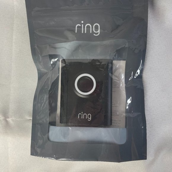 Ring Black Metal Decorative Video Doorbell For Interchangeable Faceplate - Picture 4 of 10
